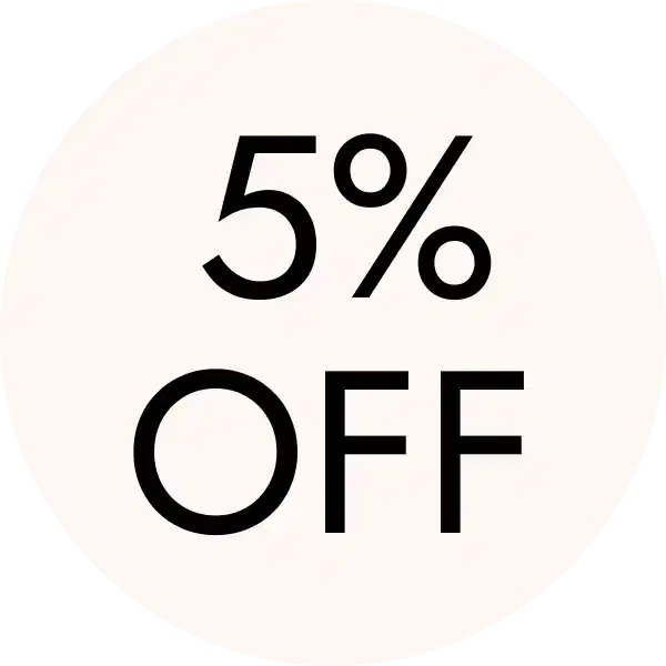5% off 